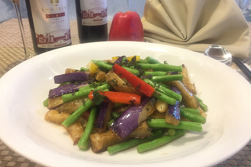豆角茄子煲